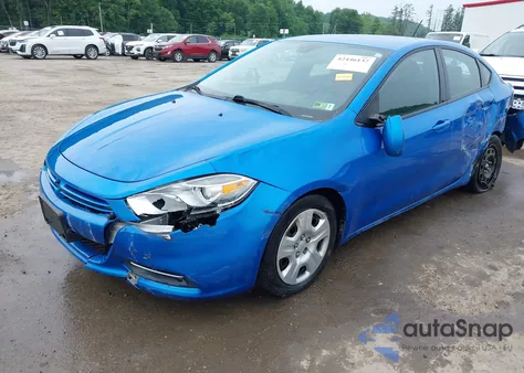 2015 Dodge Dart Se z USA, uszkodzony, nr VIN 1C3CDFAA9FD237989